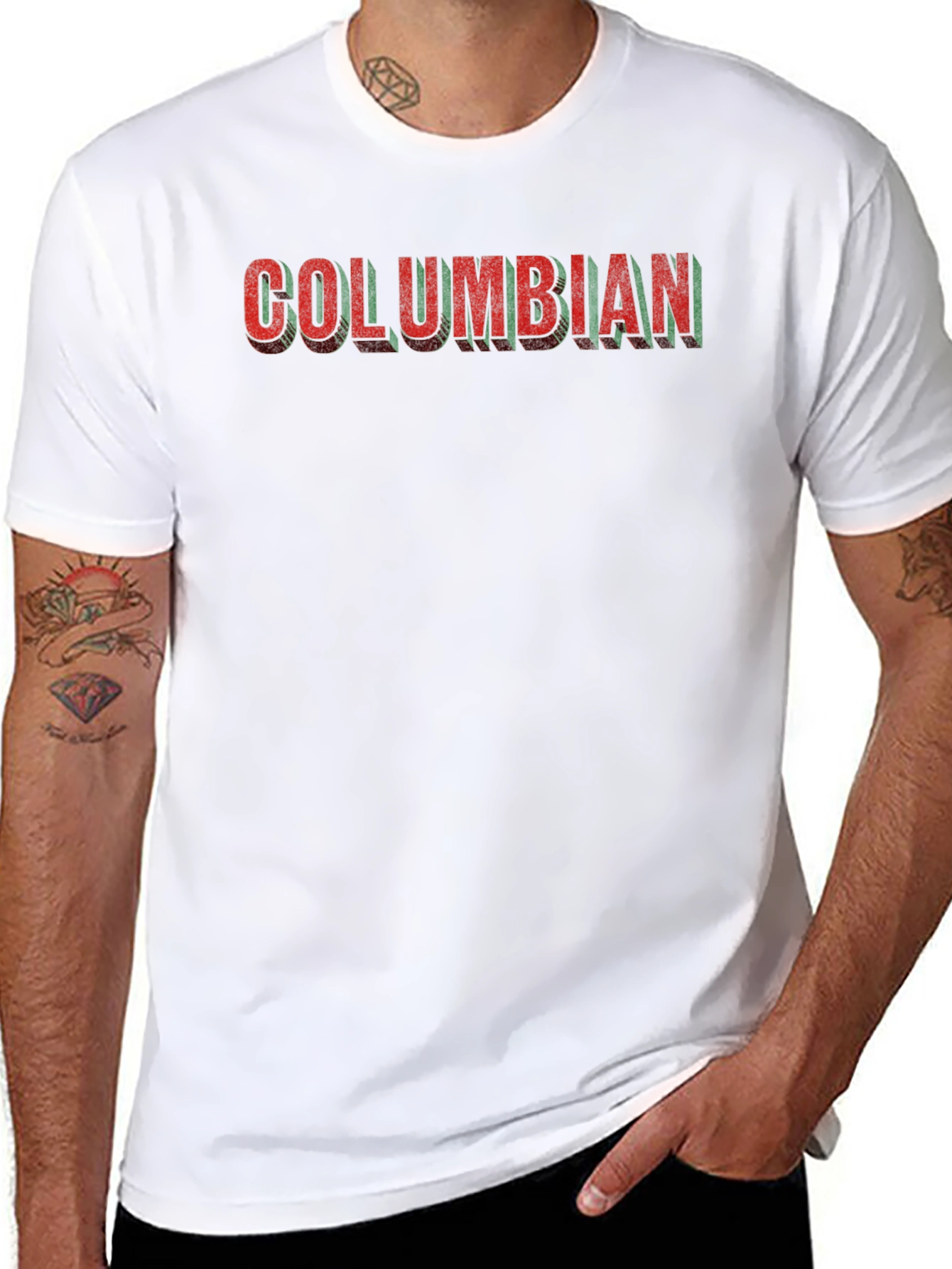 Columbian Pride Black T-Shirt