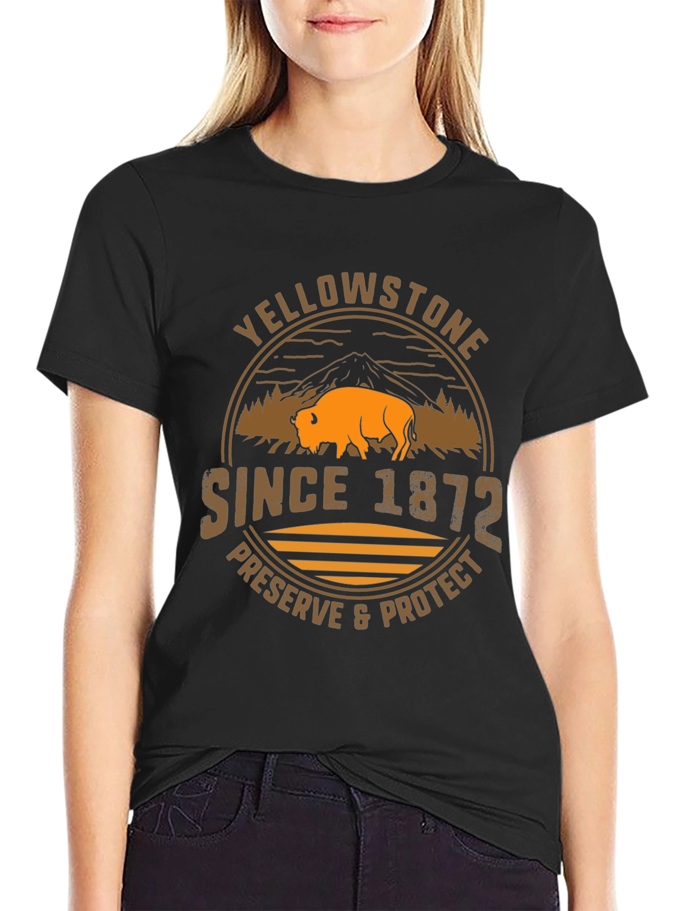 Yellowstone Since 1872 Preserve & Protect T-Shirt