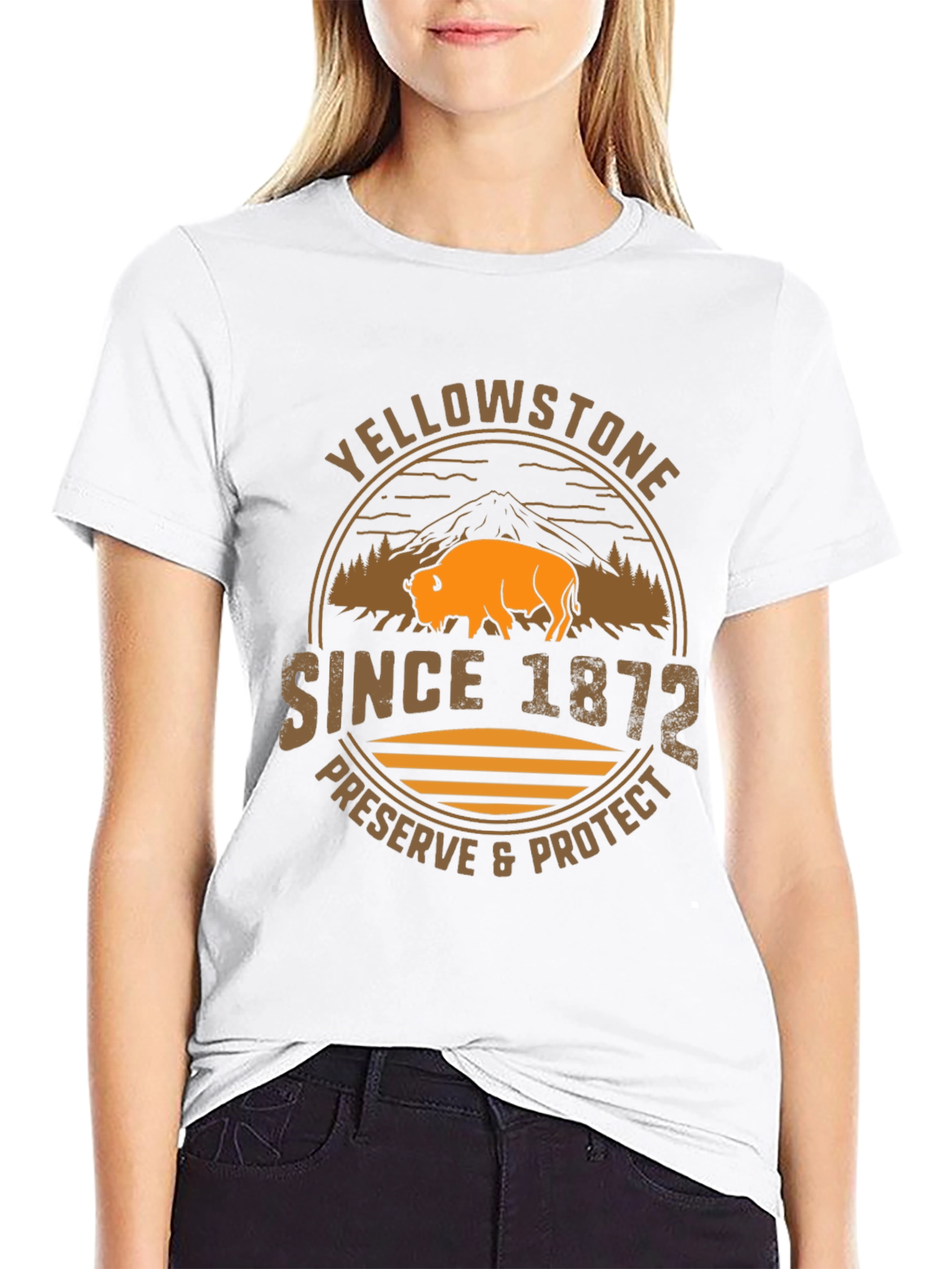 Yellowstone Since 1872 Preserve & Protect T-Shirt