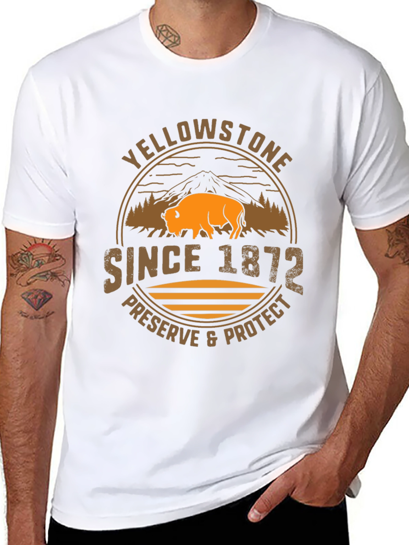 Yellowstone Since 1872 Preserve & Protect T-Shirt