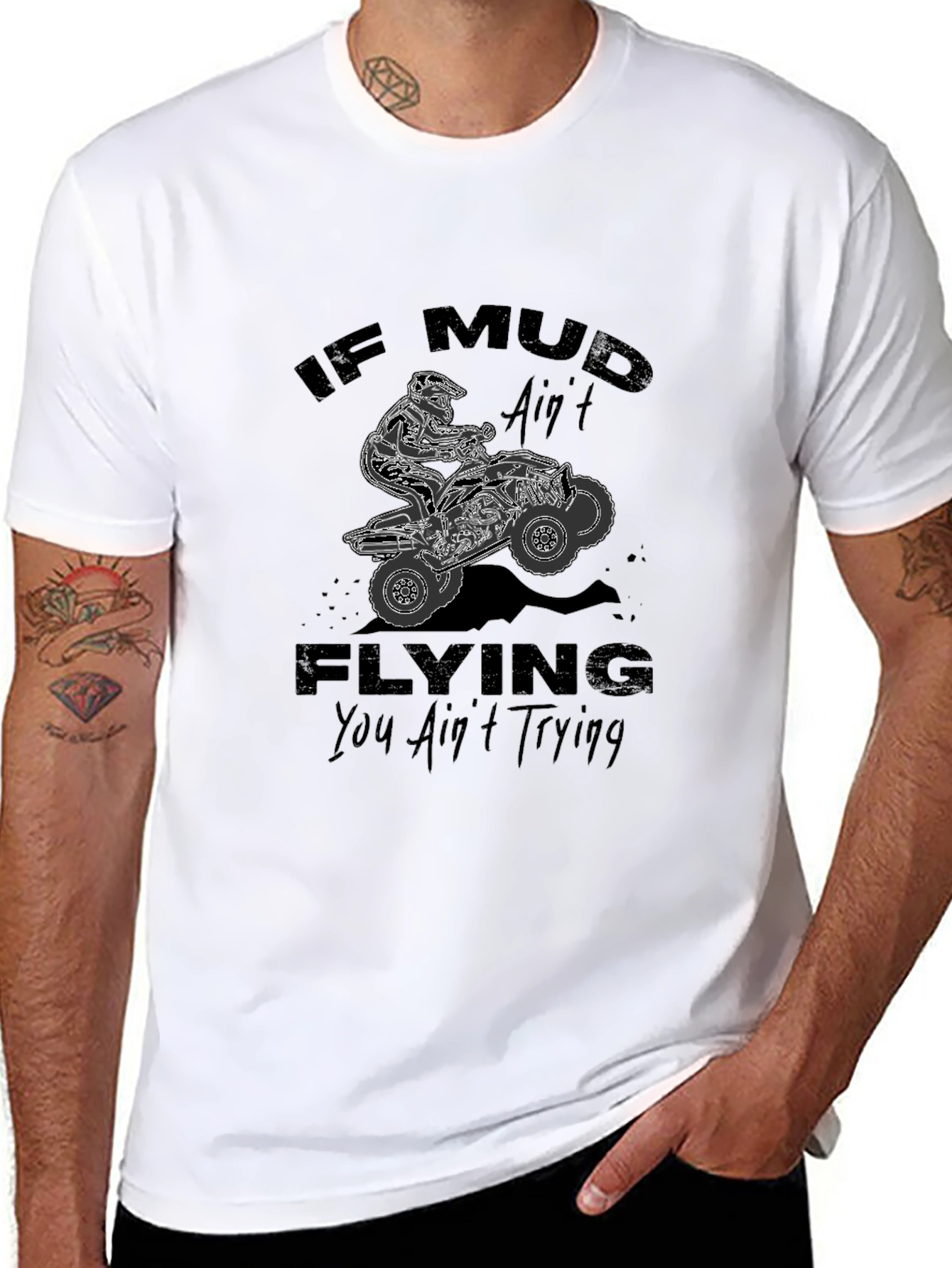 Mud Flying ATV T-Shirt