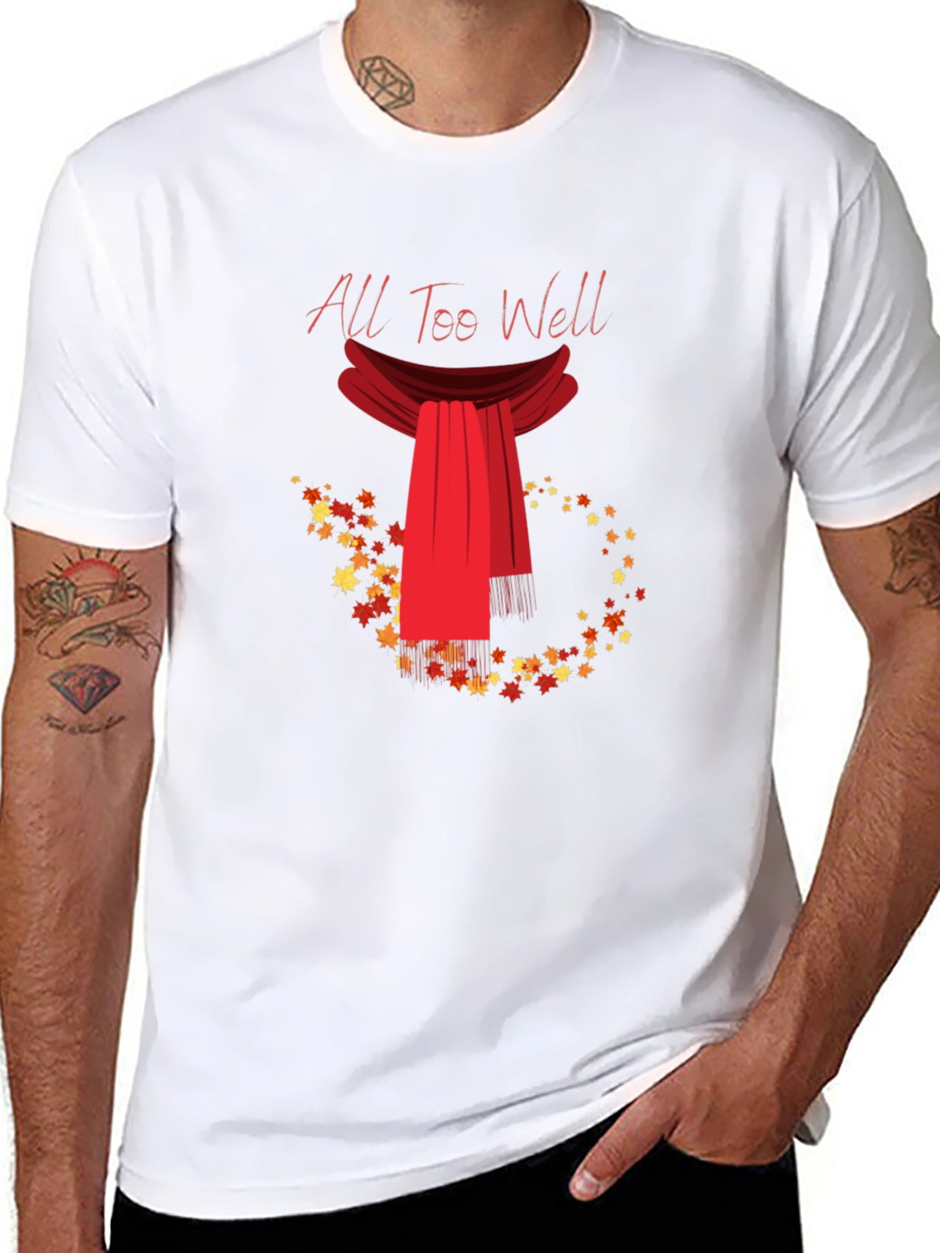 All Too Well Scarf Graphic Tee