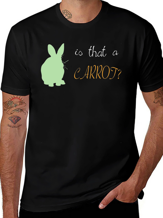 Is That a Carrot? Funny Rabbit T-Shirt