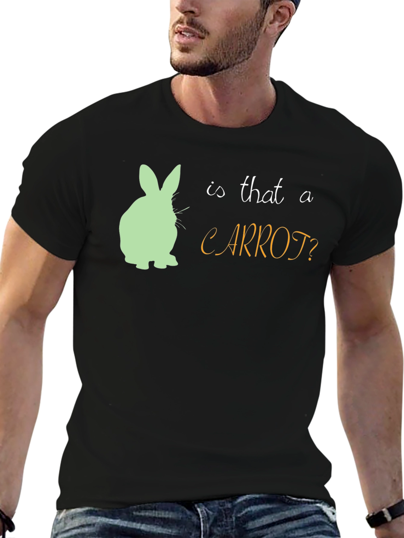 Is That a Carrot? Funny Rabbit T-Shirt