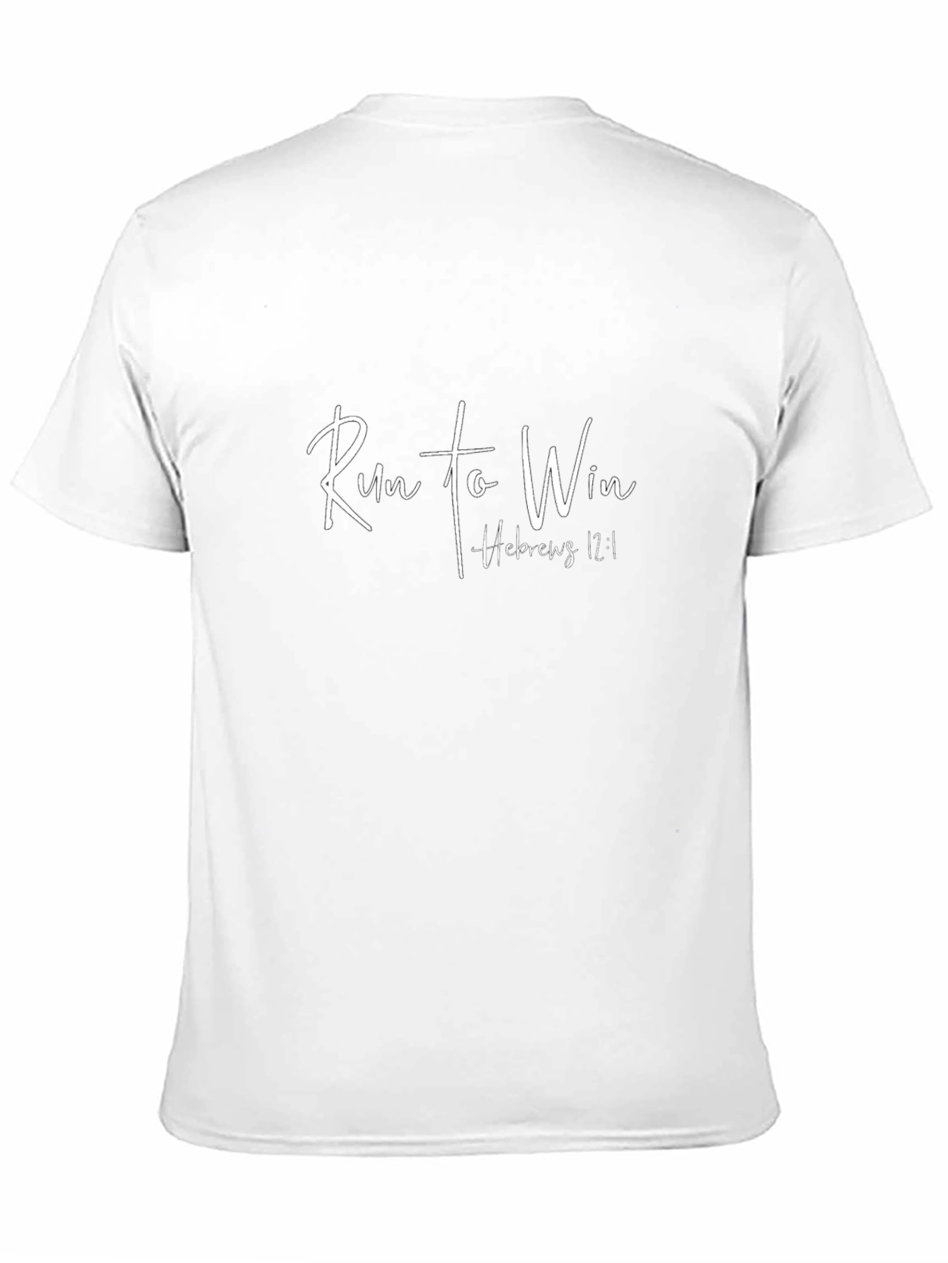 Run to Win T-Shirt - Christian Faith Based Apparel