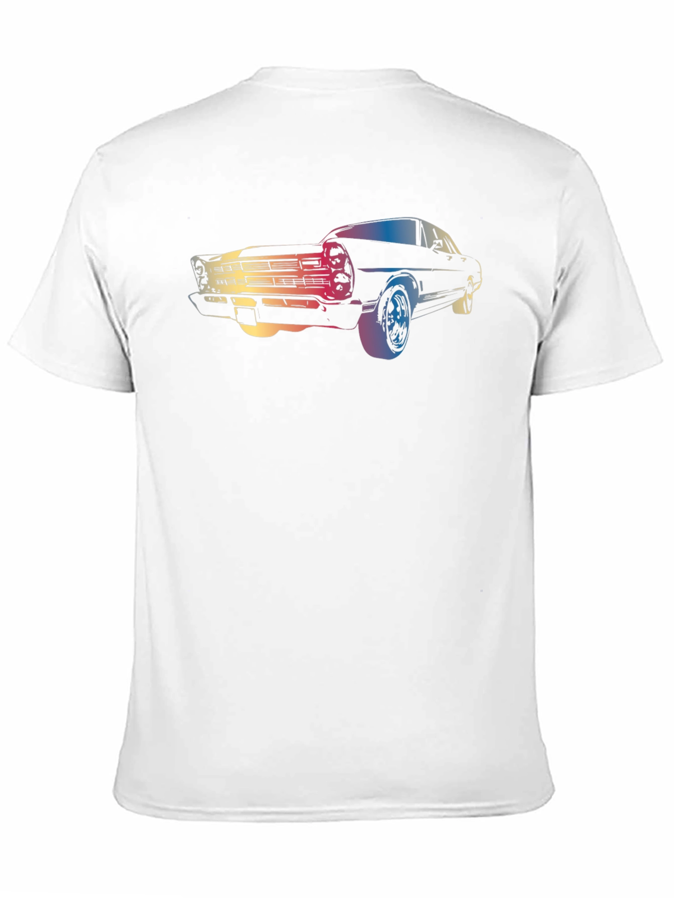 Classic Car Graphic T-Shirt - Retro Style