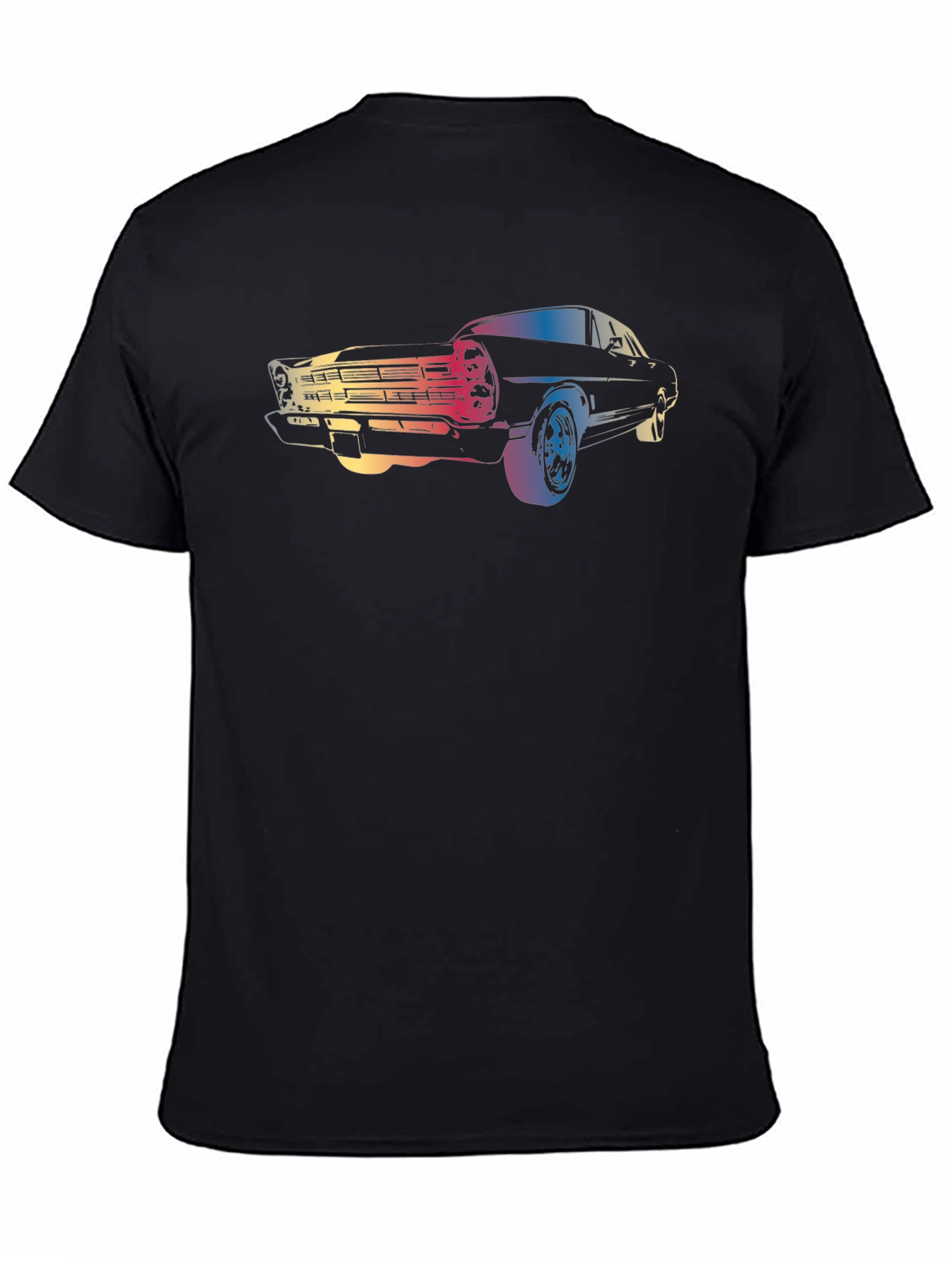 Classic Car Graphic T-Shirt - Retro Style