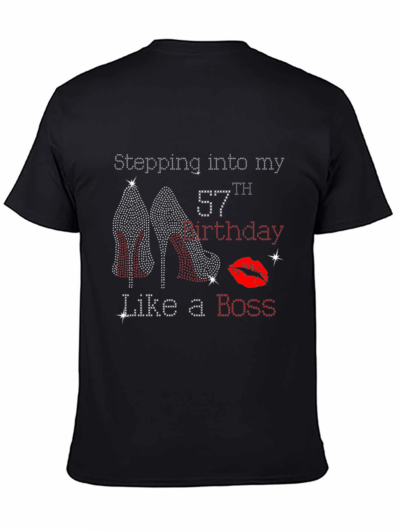 Stepping Into My 57th Birthday Like a Boss T-Shirt