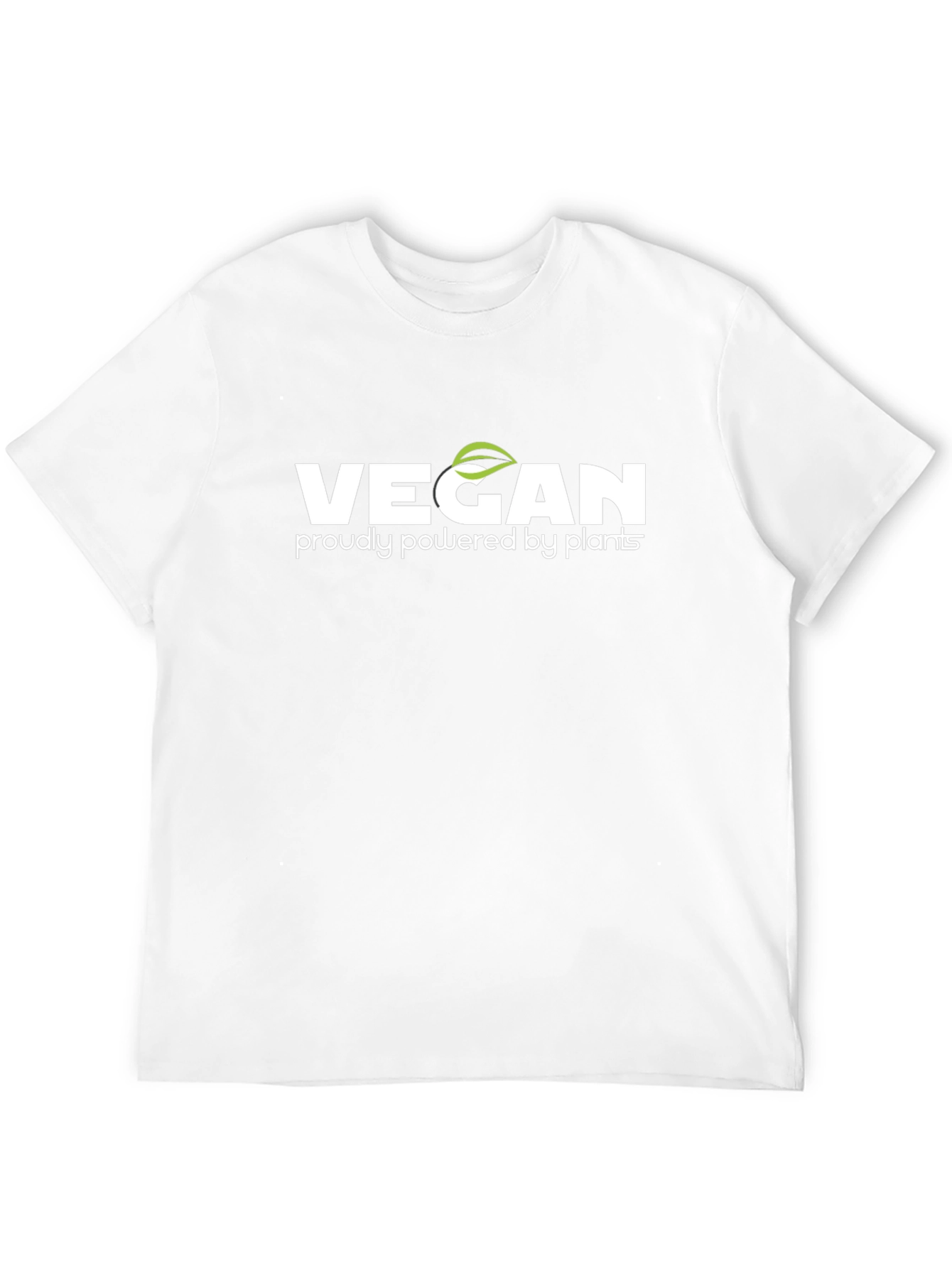 Vegan Proudly Powered by Plants Graphic Tee