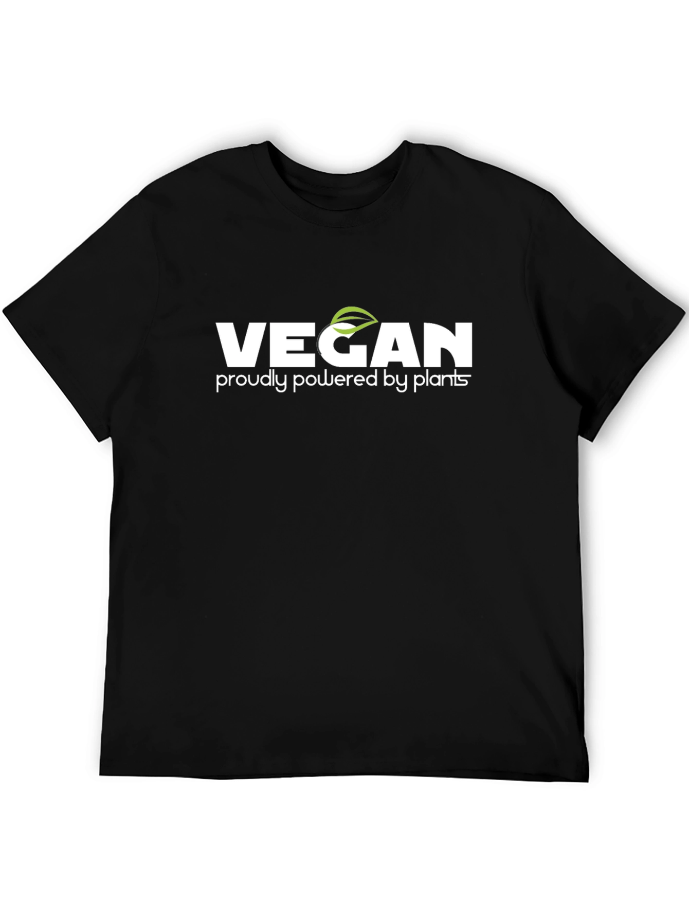 Vegan Proudly Powered by Plants Graphic Tee