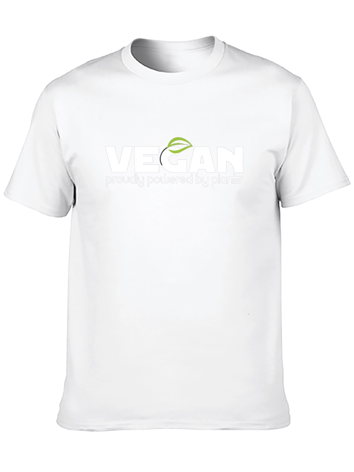Vegan Proudly Powered by Plants Graphic Tee