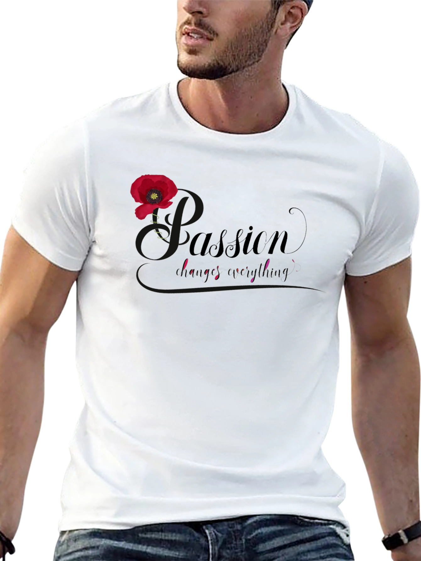 Passion Changes Everything Black T-Shirt