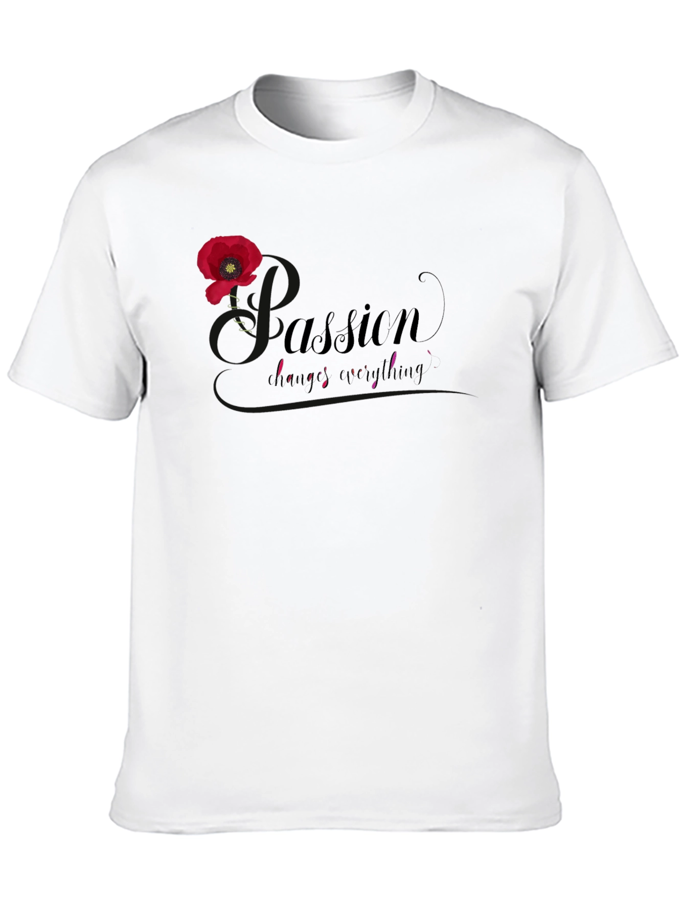Passion Changes Everything Black T-Shirt