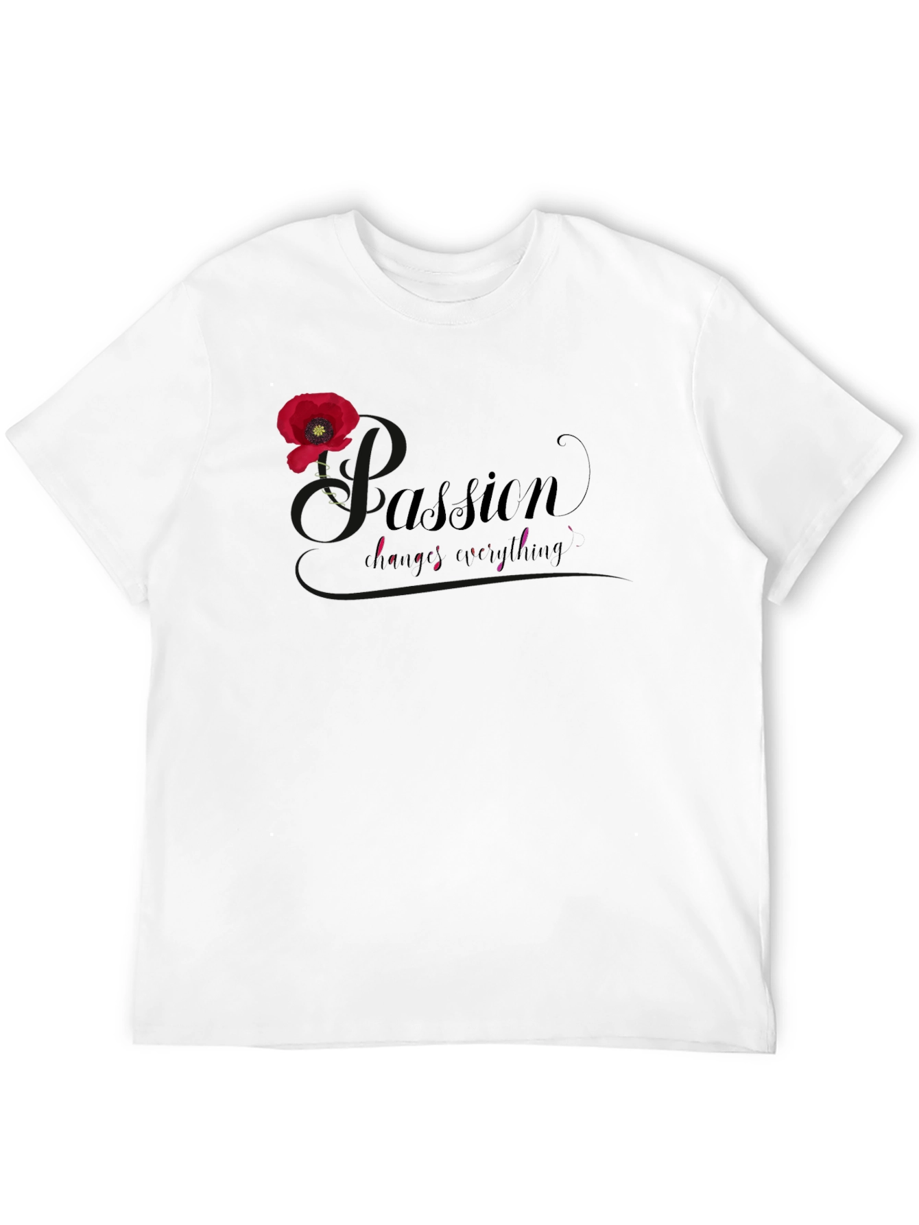 Passion Changes Everything Black T-Shirt