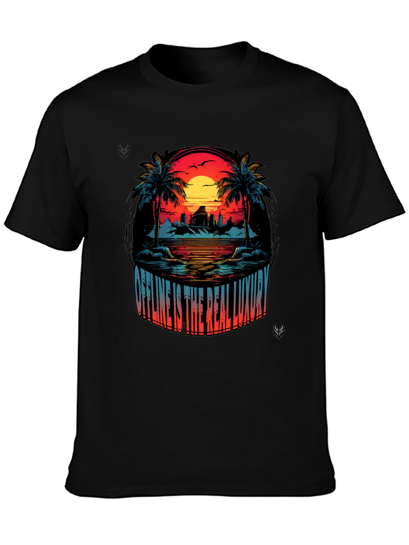 Offline is the Real Luxury Graphic Tee