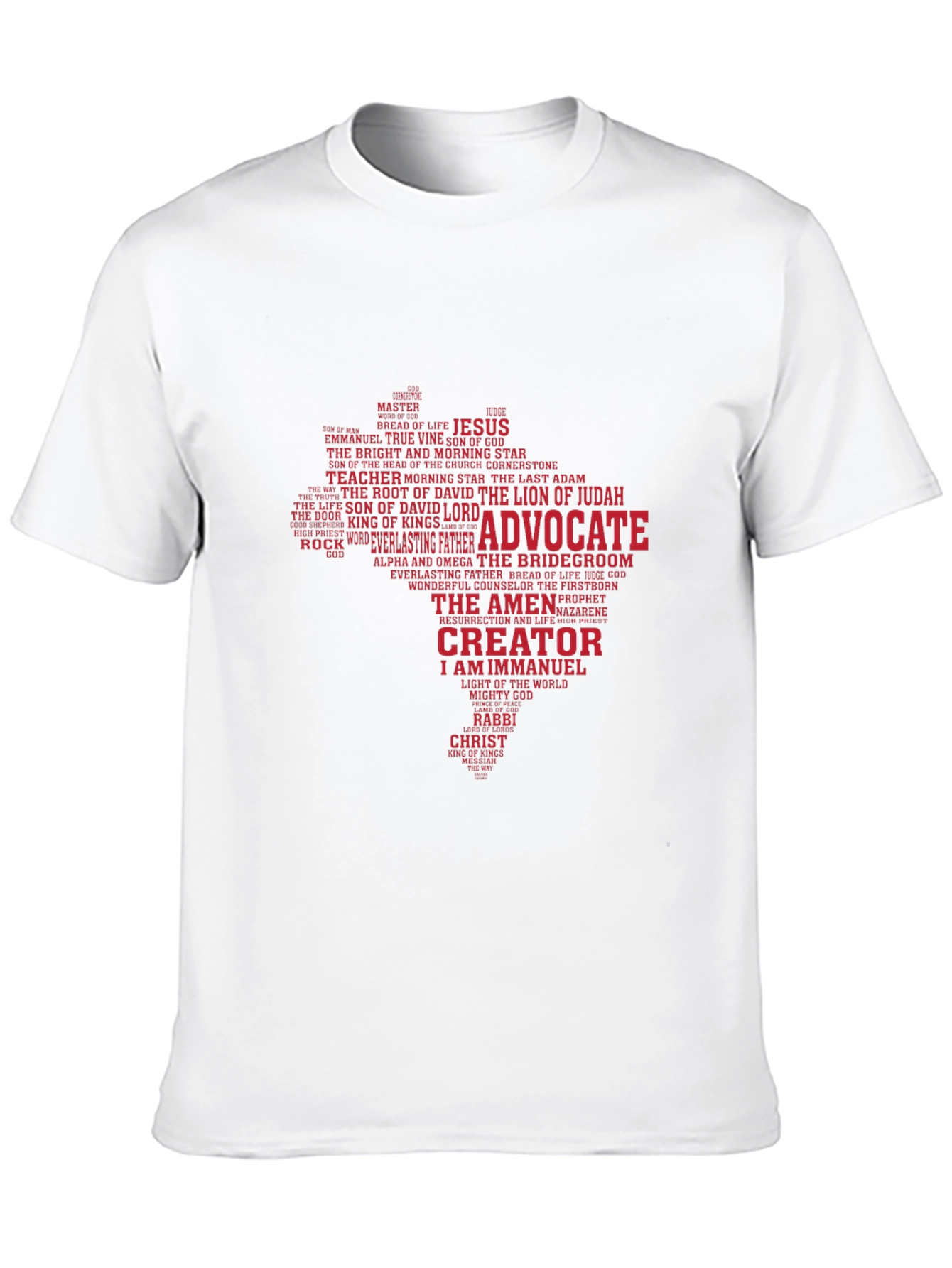 Faithful Word Art Tee - Christian Apparel