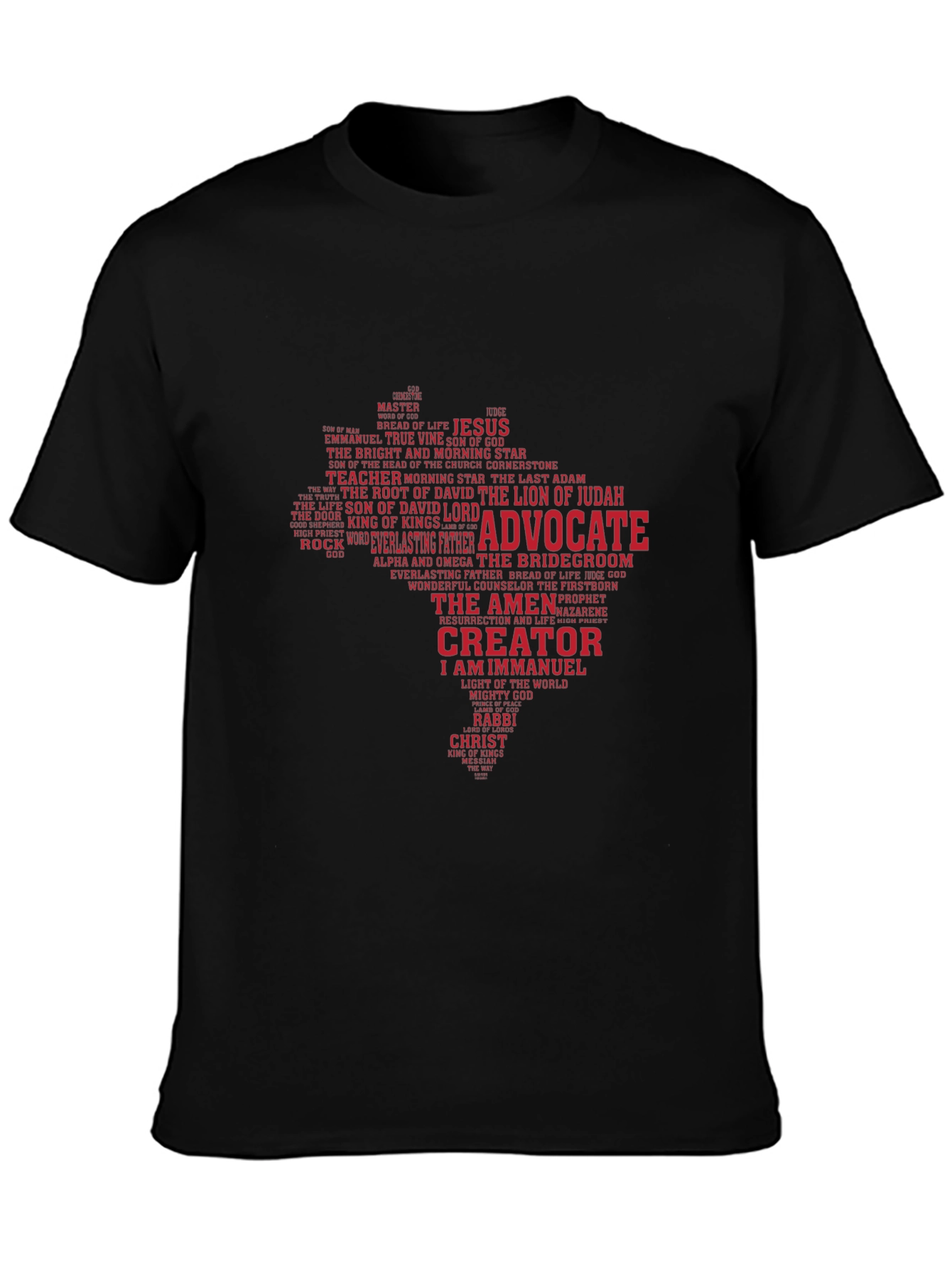 Faithful Word Art Tee - Christian Apparel