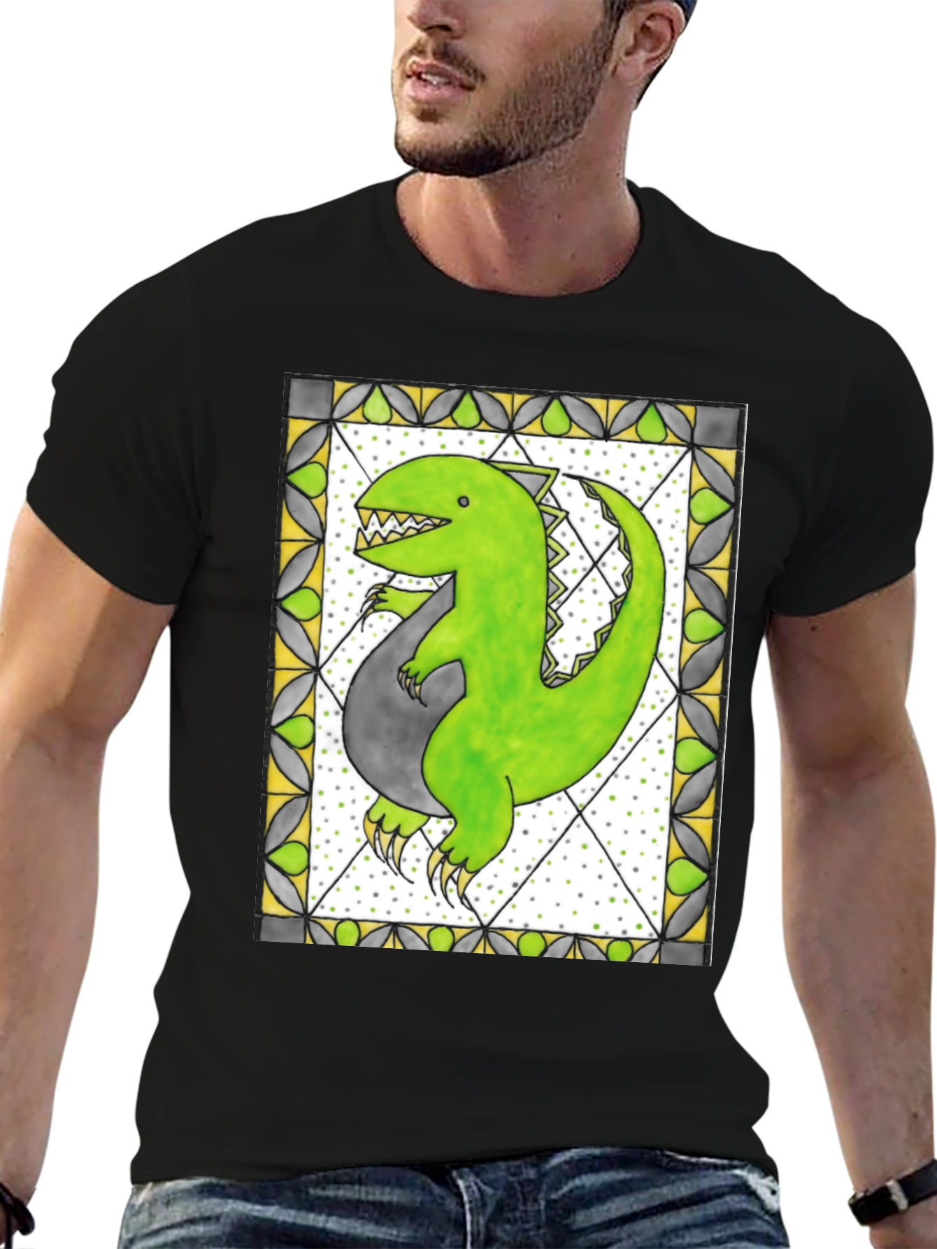 Dinosaur Graphic Tee - Unique Design