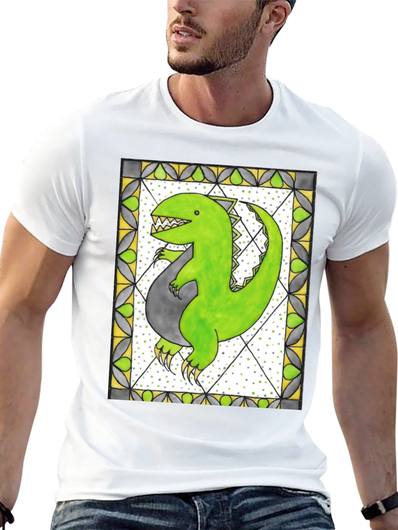 Dinosaur Graphic Tee - Unique Design