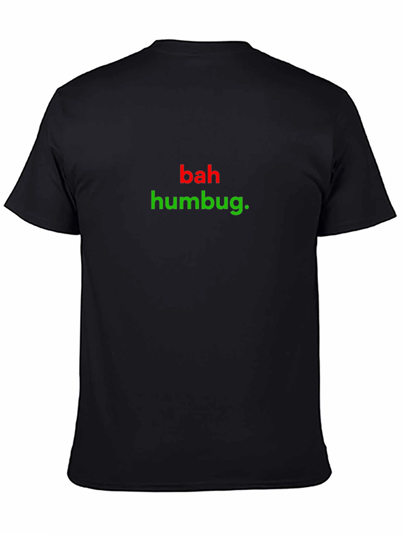 Bah Humbug Graphic Tee - Holiday Humor T-Shirt