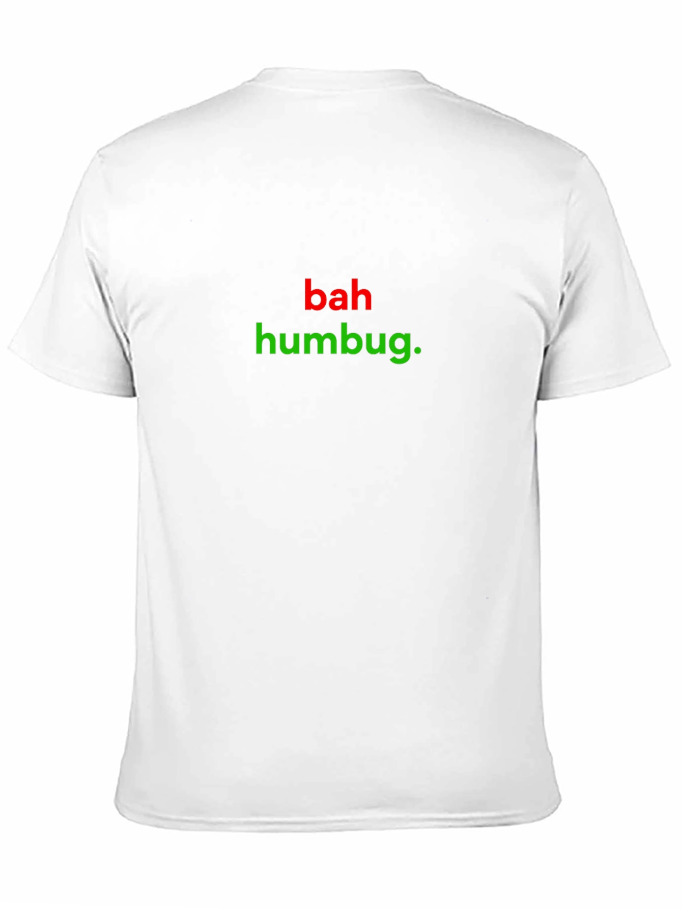 Bah Humbug Graphic Tee - Holiday Humor T-Shirt