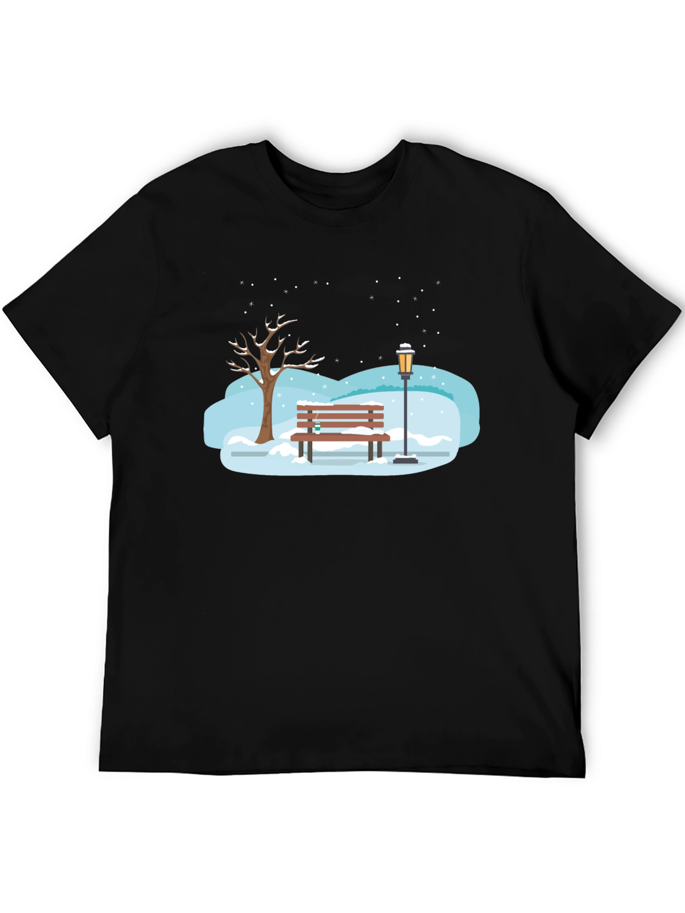 Winter Park Bench Graphic T-Shirt
