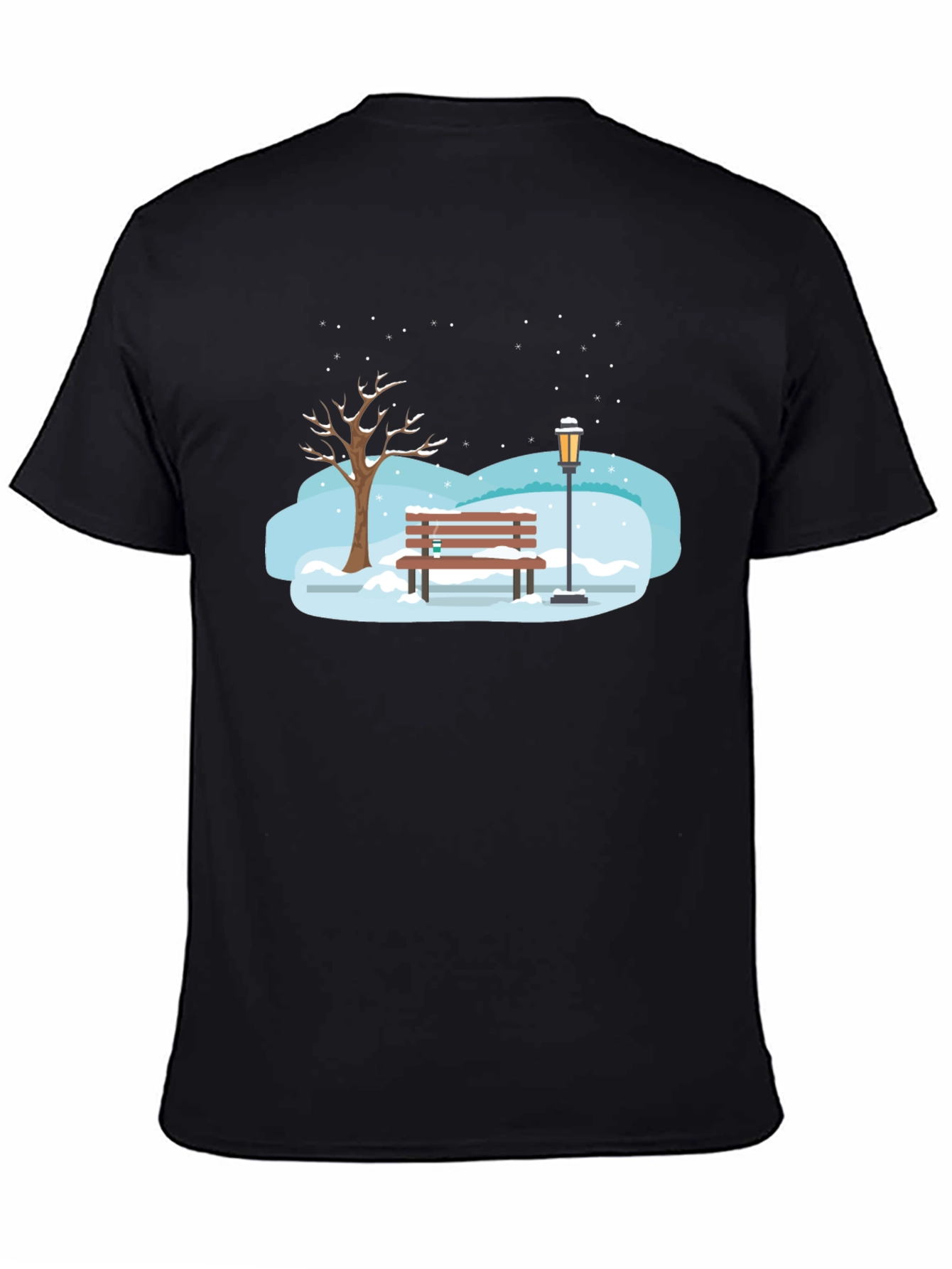 Winter Park Bench Graphic T-Shirt