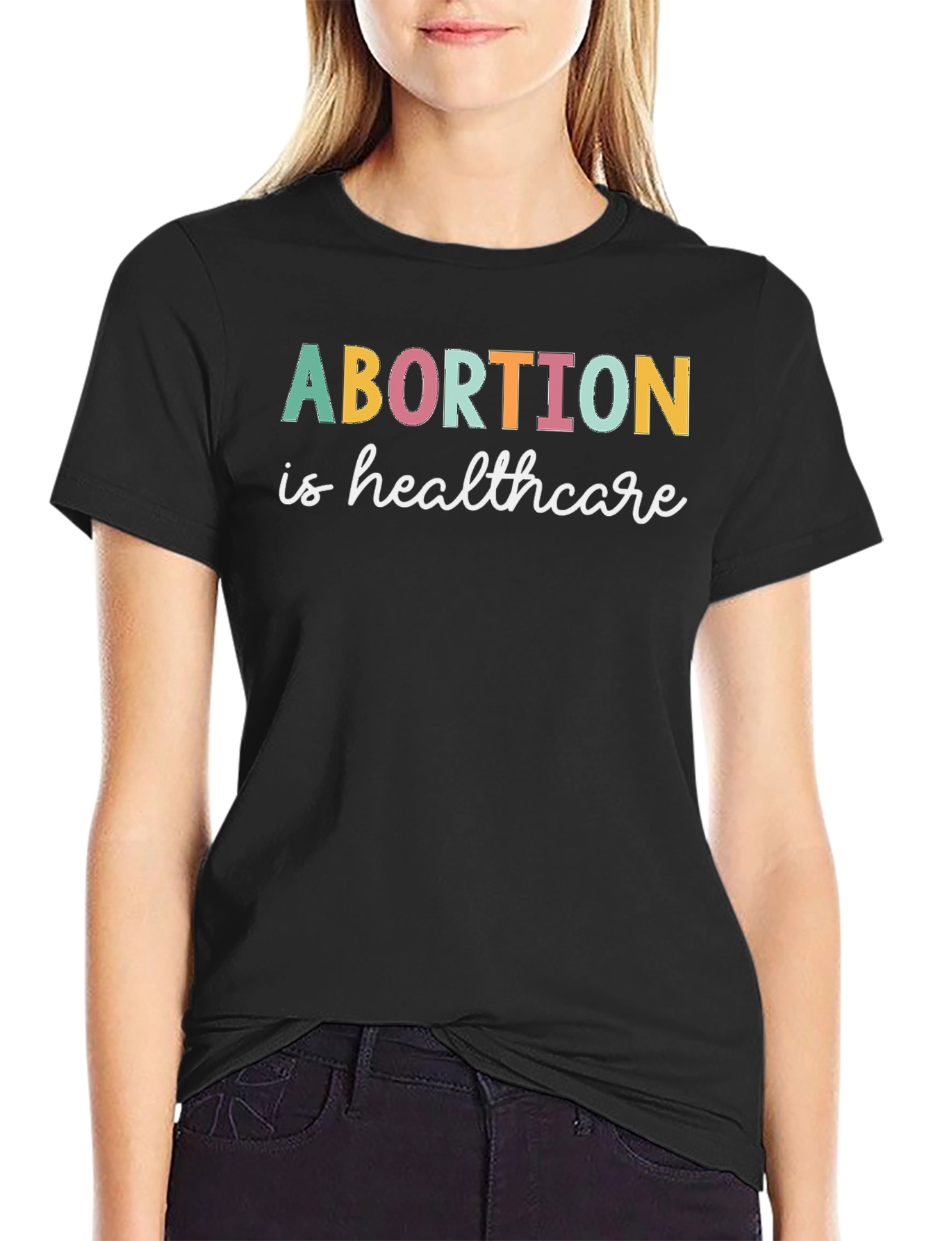 Abortion is Healthcare Graphic Tee