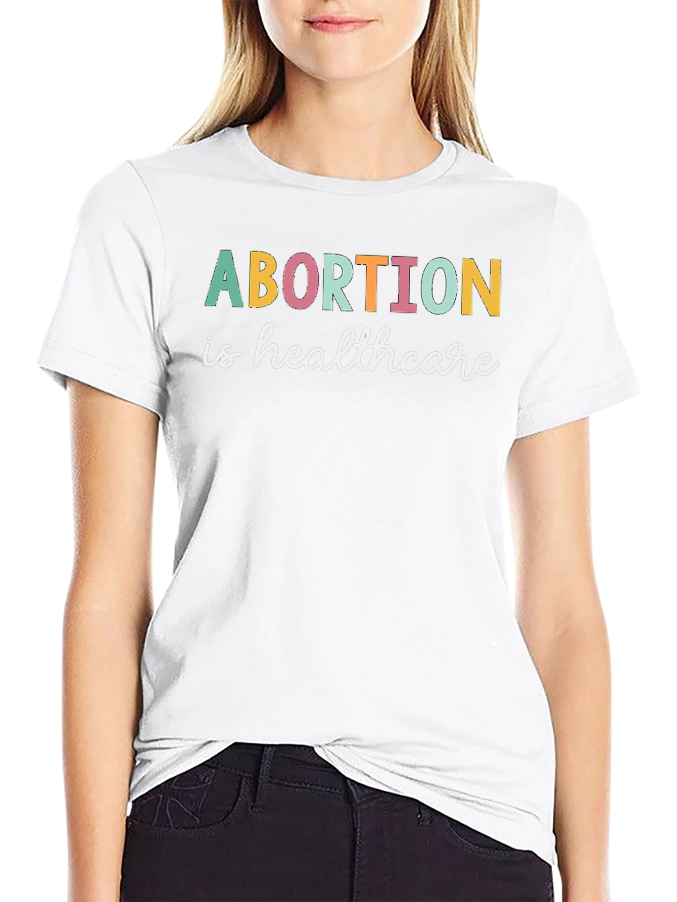 Abortion is Healthcare Graphic Tee