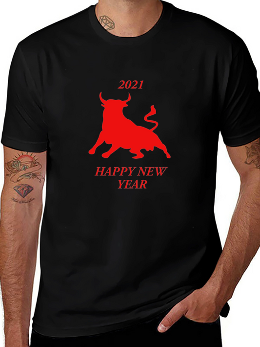 Year of the Ox 2021 T-Shirt - New Year Celebration Tee