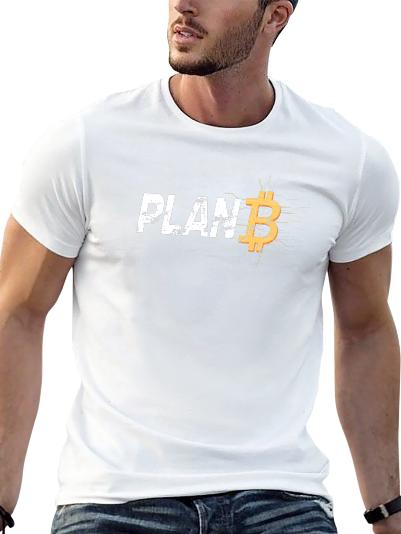 Plan B Bitcoin T-Shirt - Crypto Enthusiast Tee