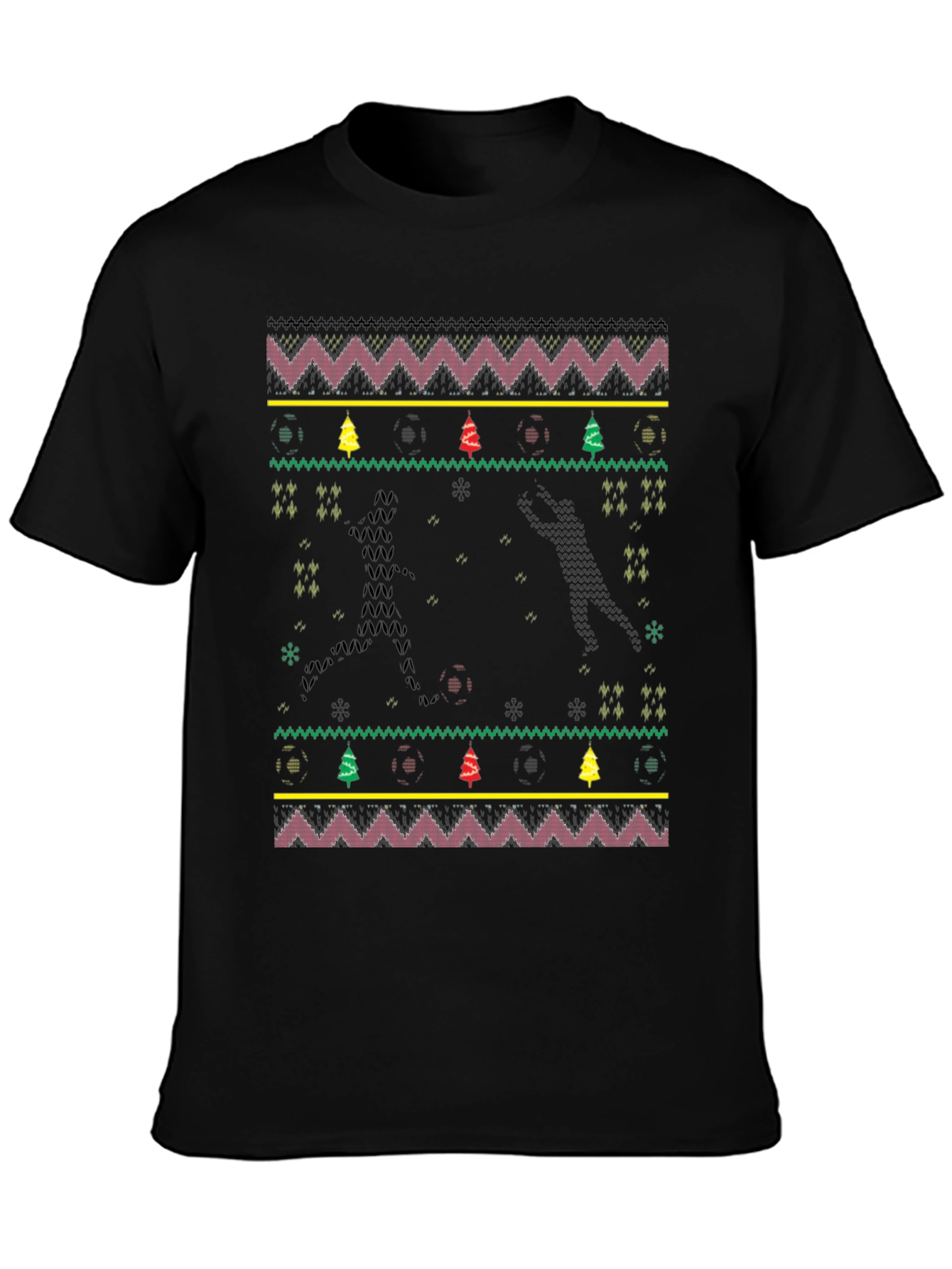 Ugly Christmas Dinosaur T-Shirt