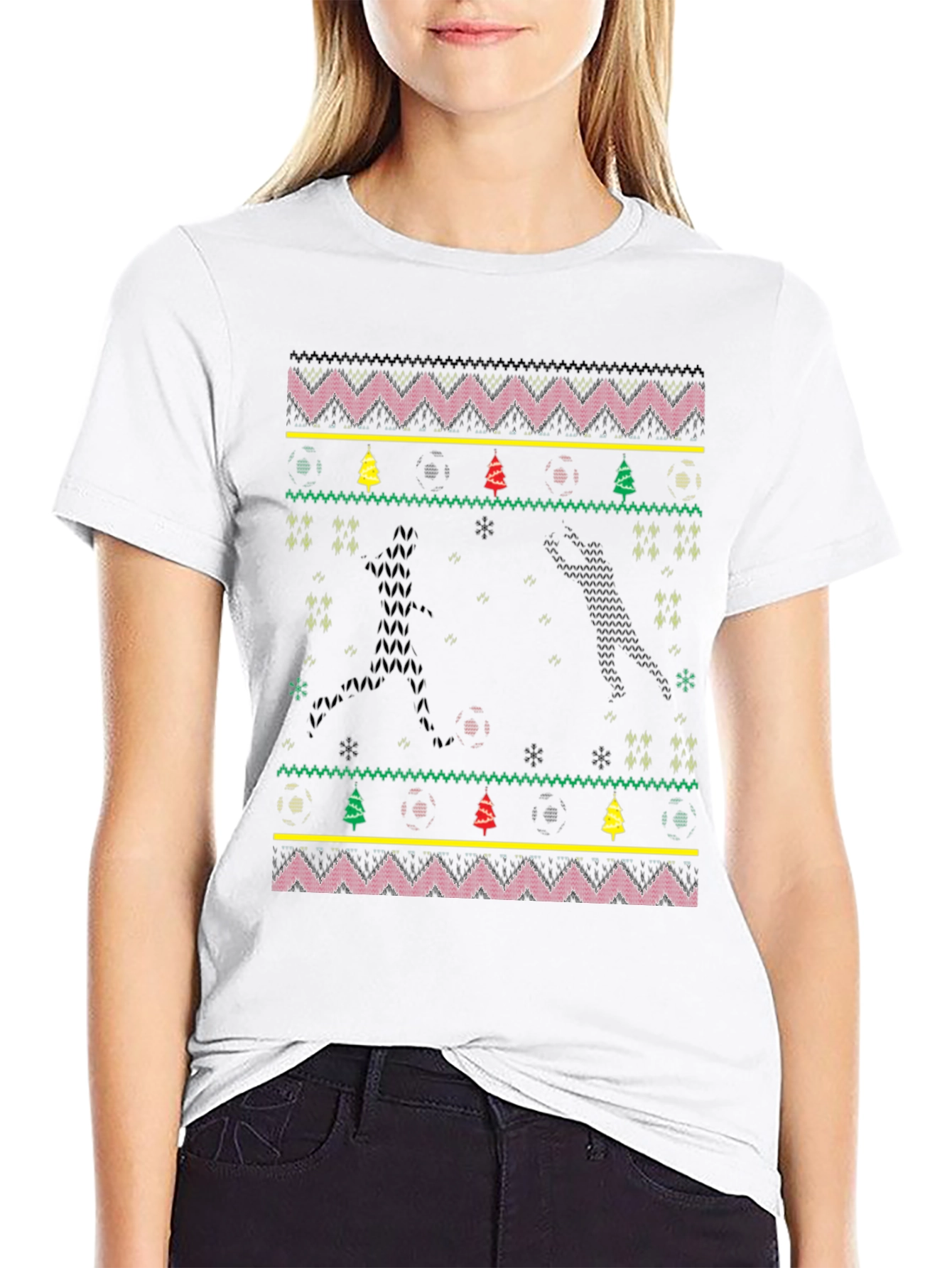 Ugly Christmas Dinosaur T-Shirt