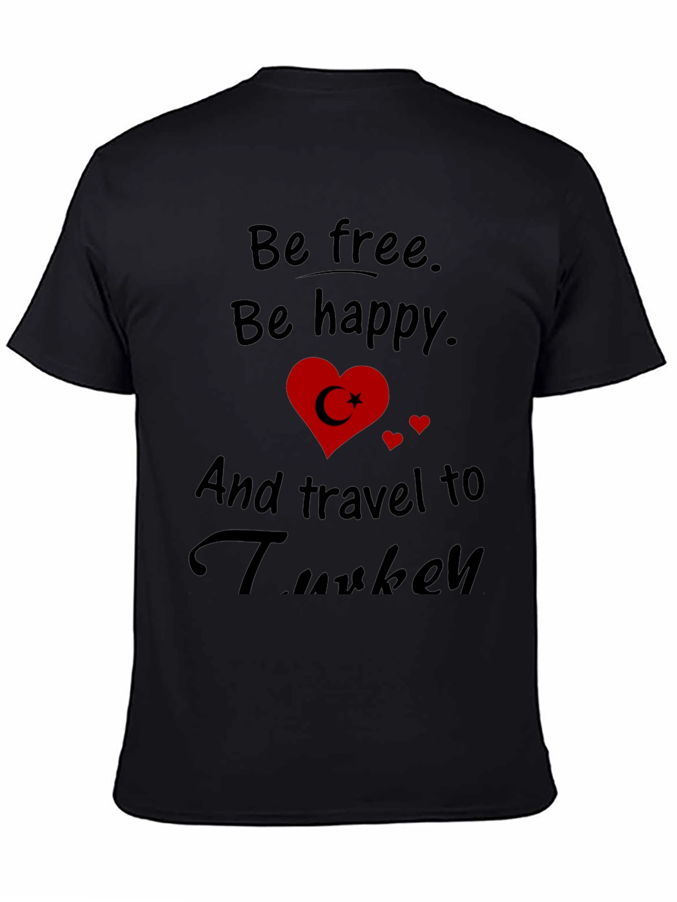 Be Free Turkey Graphic Tee