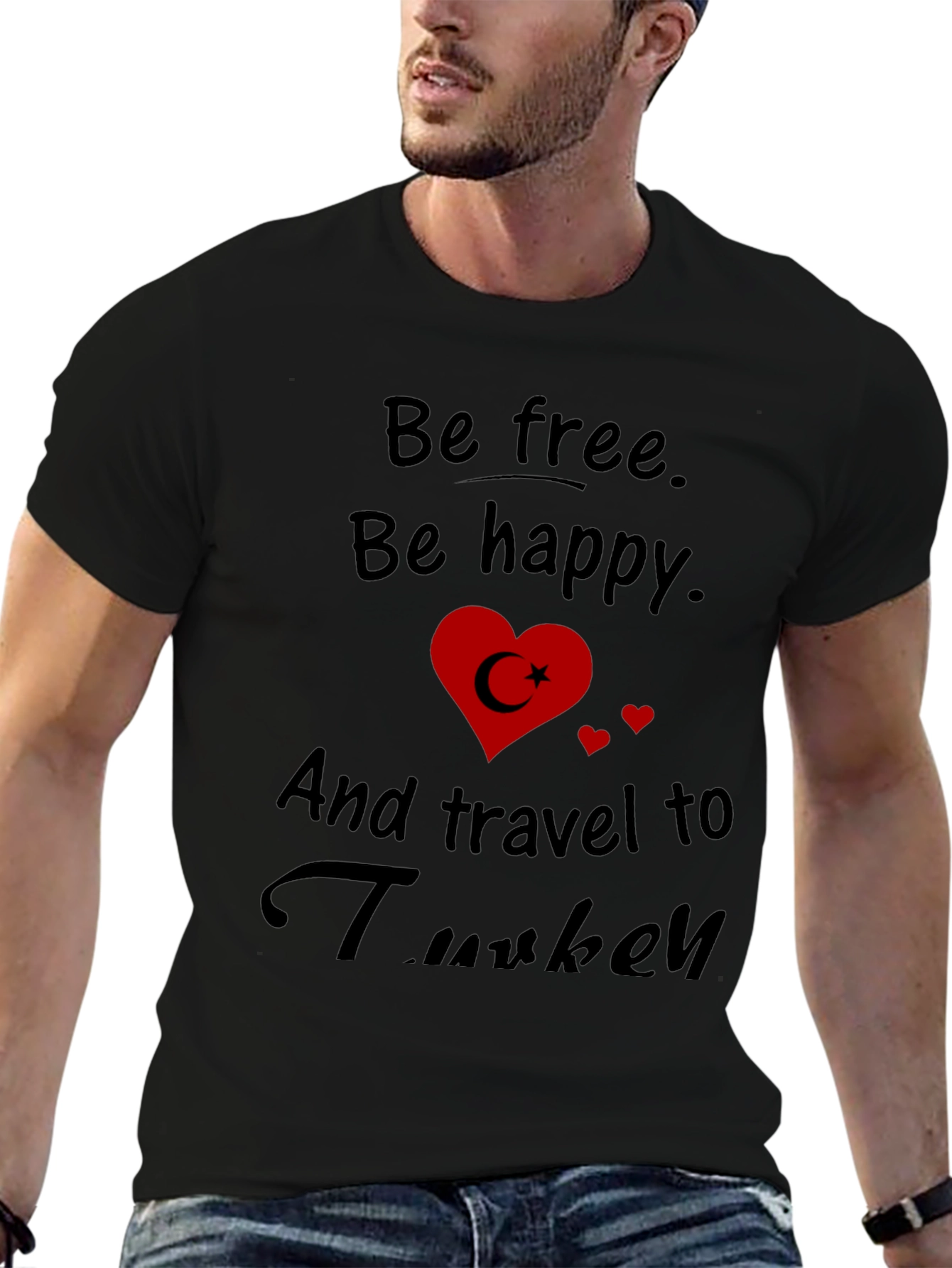Be Free Turkey Graphic Tee