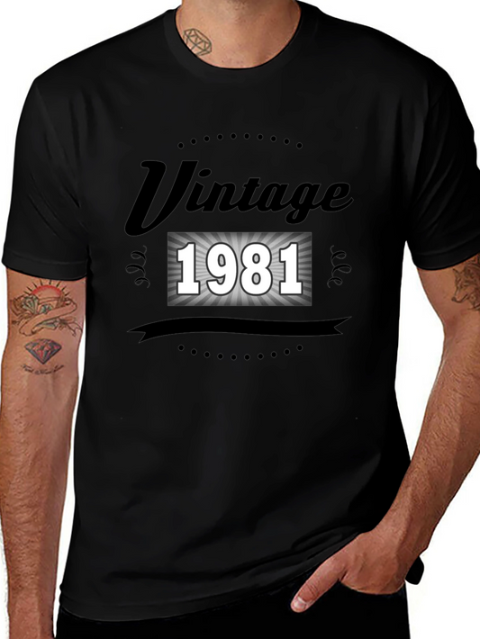Vintage 1981 Black T-Shirt