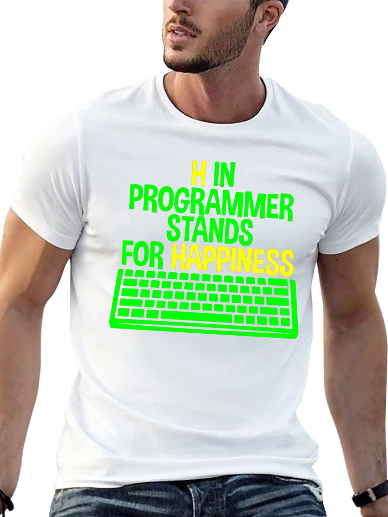Programmer Happiness Graphic T-Shirt