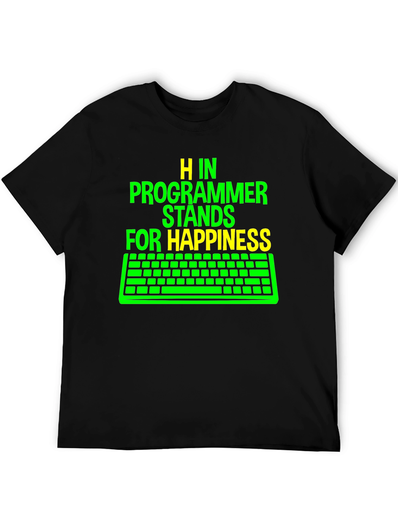 Programmer Happiness Graphic T-Shirt