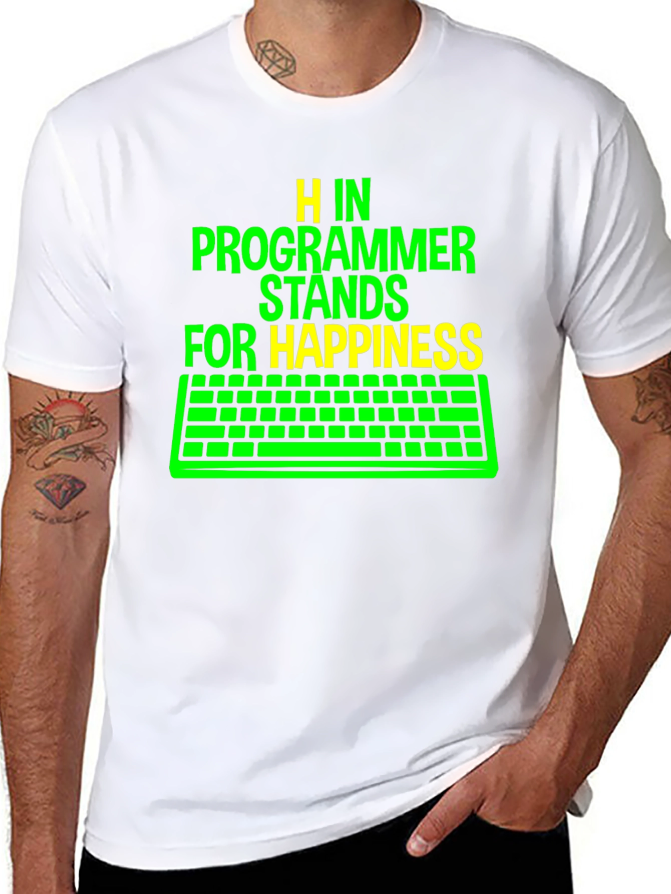Programmer Happiness Graphic T-Shirt