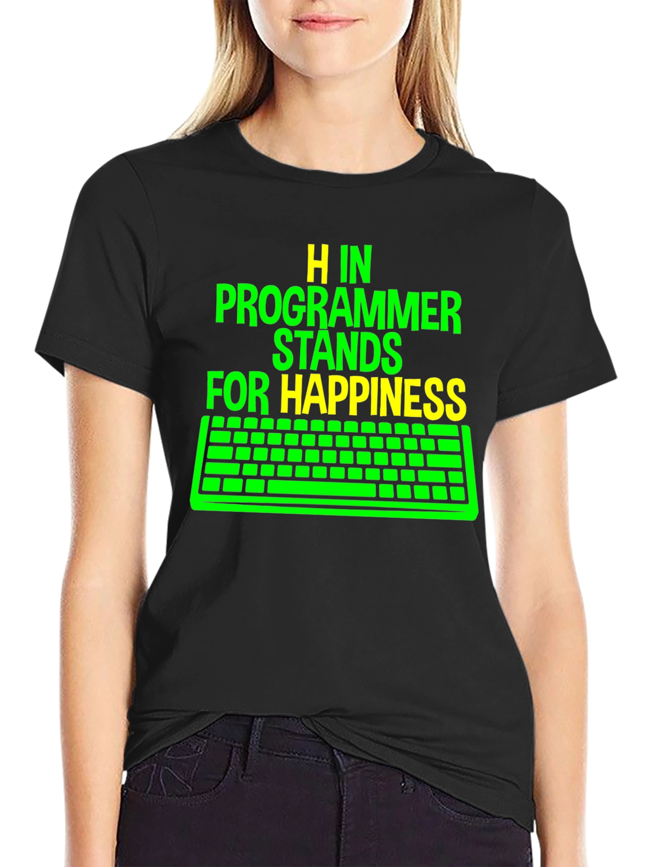 Programmer Happiness Graphic T-Shirt