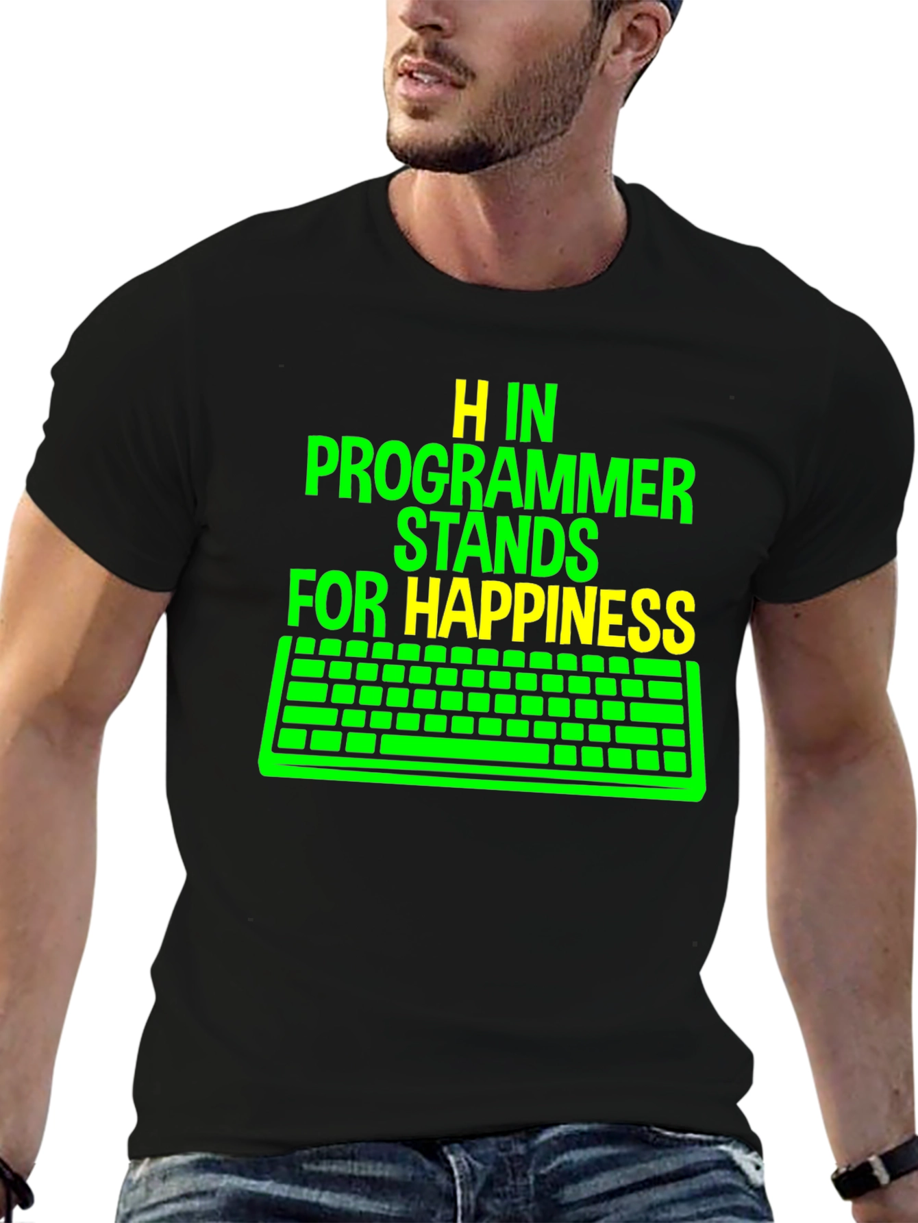 Programmer Happiness Graphic T-Shirt