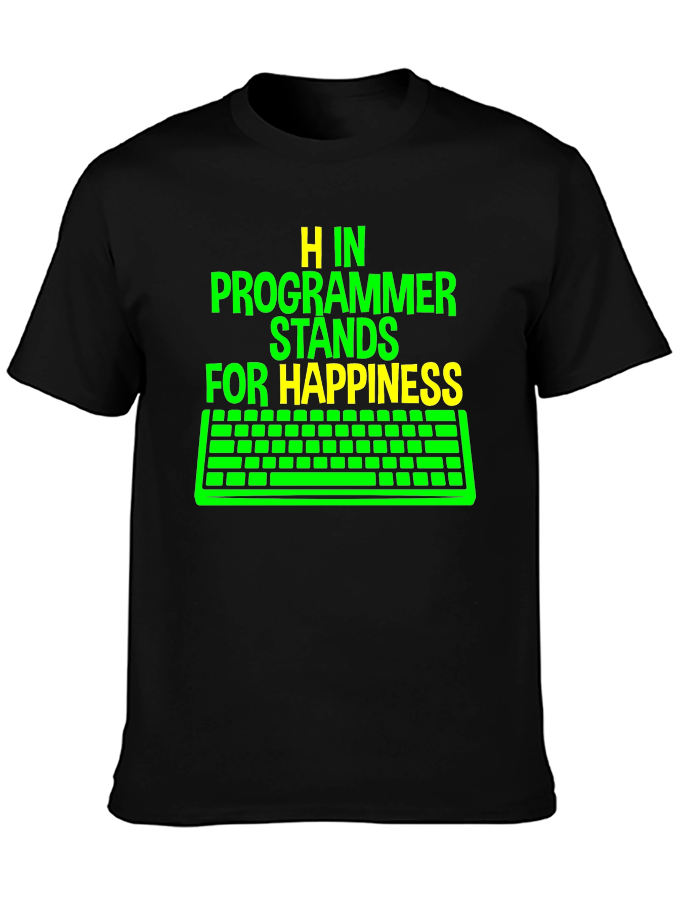 Programmer Happiness Graphic T-Shirt