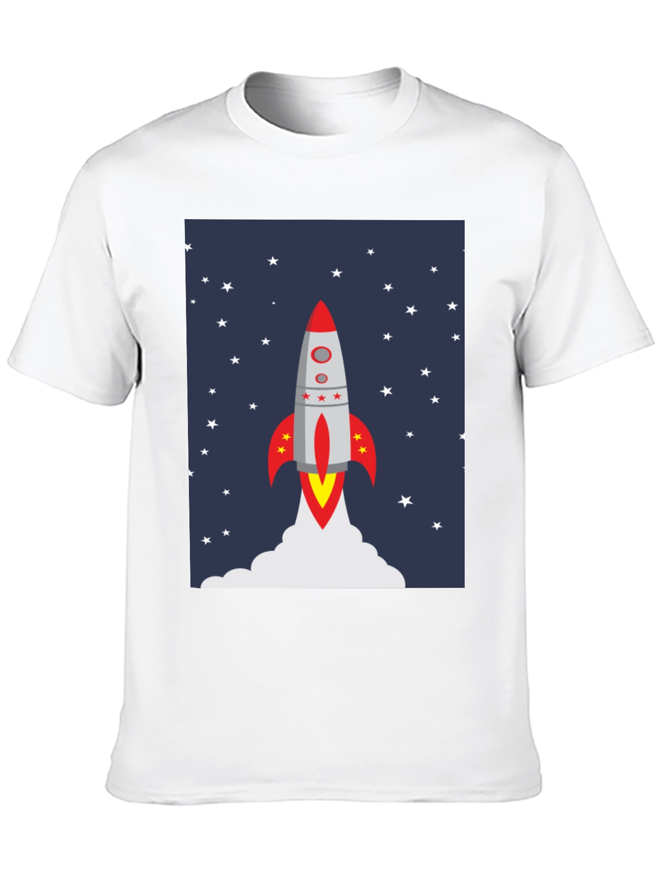 Rocket Launch T-Shirt Space Design