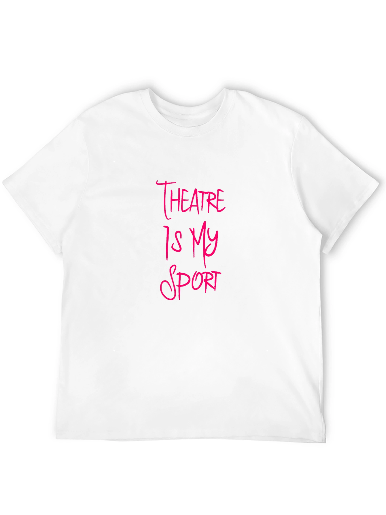 Theatre Is My Sport Black T-Shirt