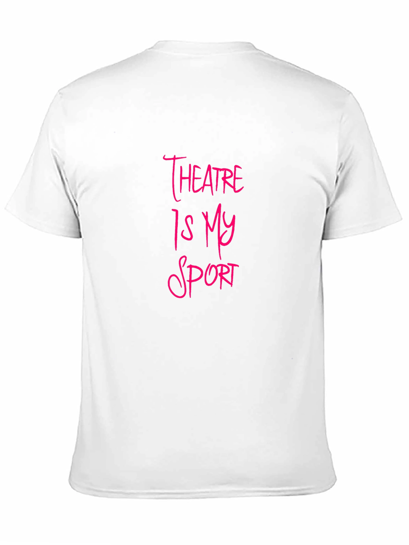Theatre Is My Sport Black T-Shirt