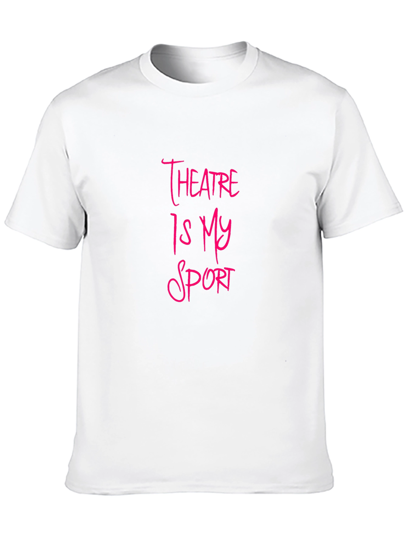 Theatre Is My Sport Black T-Shirt