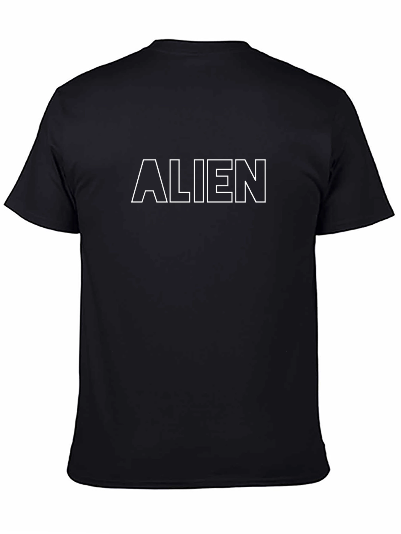 Alien Graphic T-Shirt - Classic Black Tee