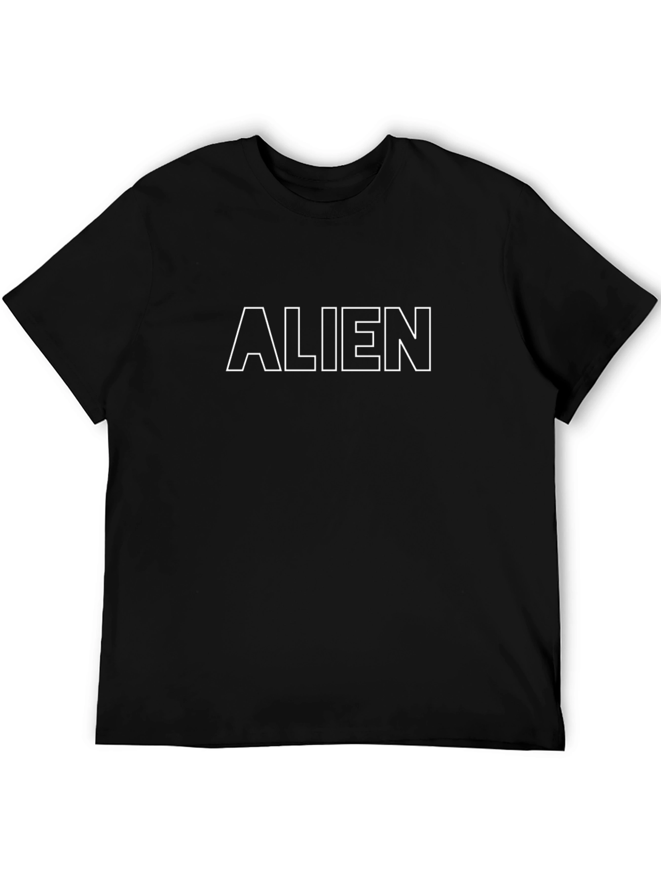 Alien Graphic T-Shirt - Classic Black Tee