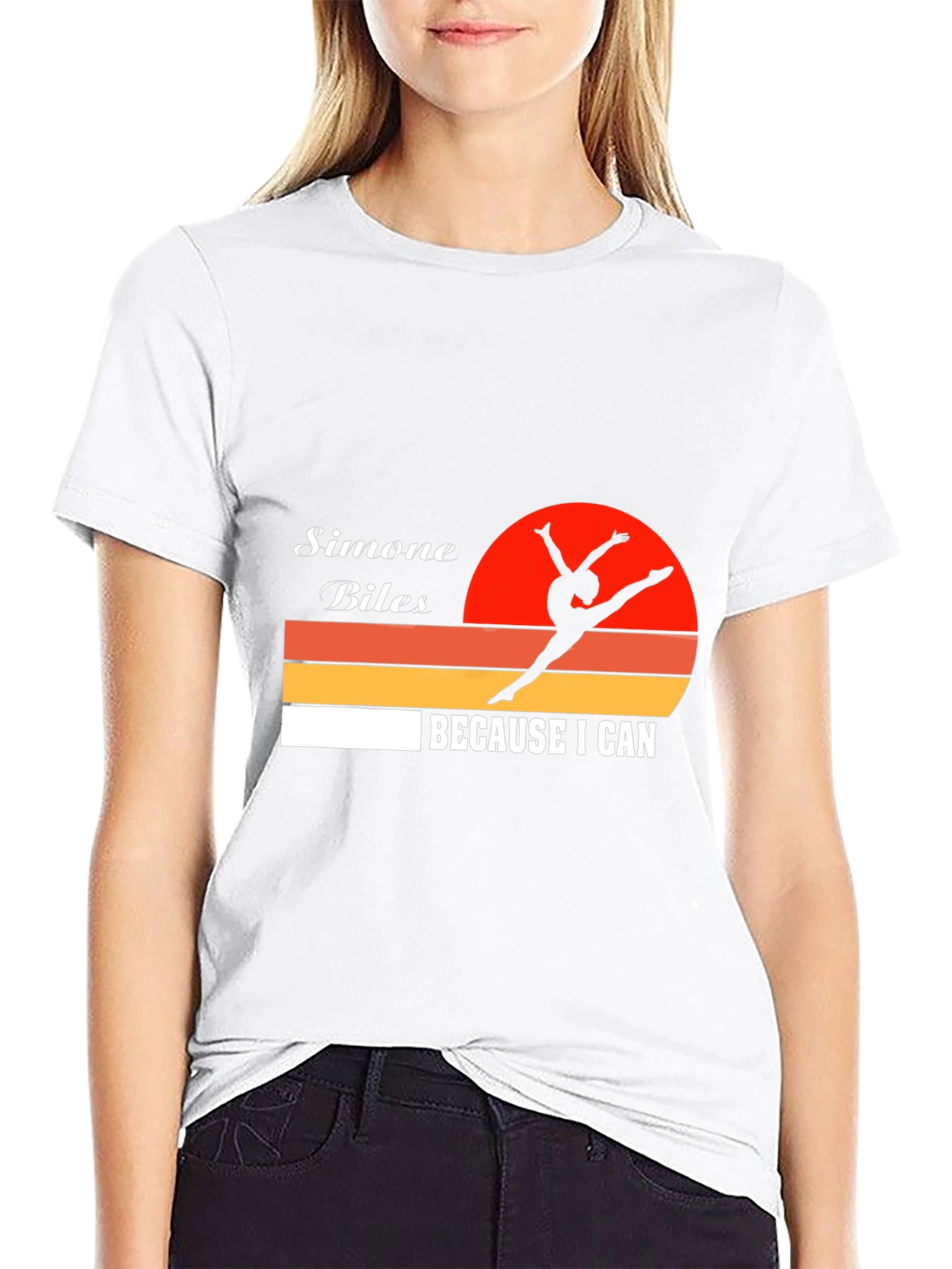 Simone Biles Retro Graphic T-Shirt