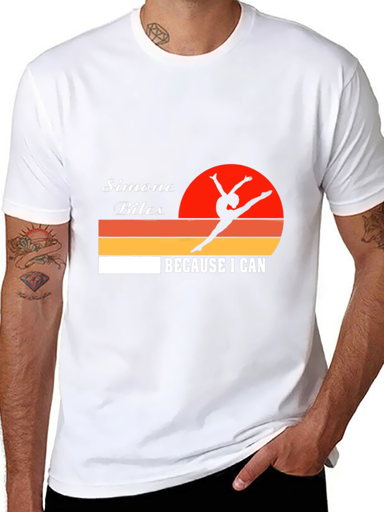 Simone Biles Retro Graphic T-Shirt
